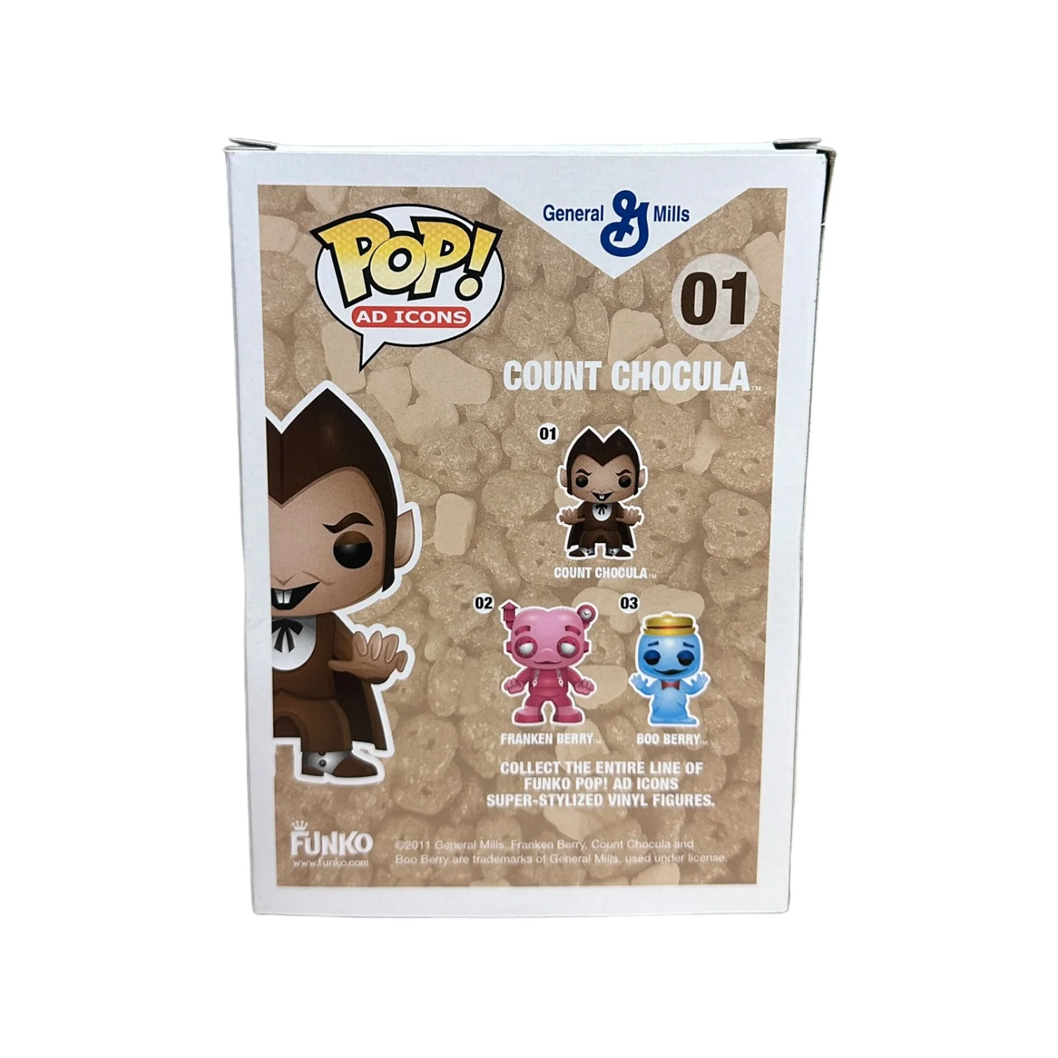 Count Chocula #01 (Metallic) Funko Pop! - Ad Icons - SDCC 2011 Exclusive LE480 Pcs - Condition 8.5/10 - Image 3