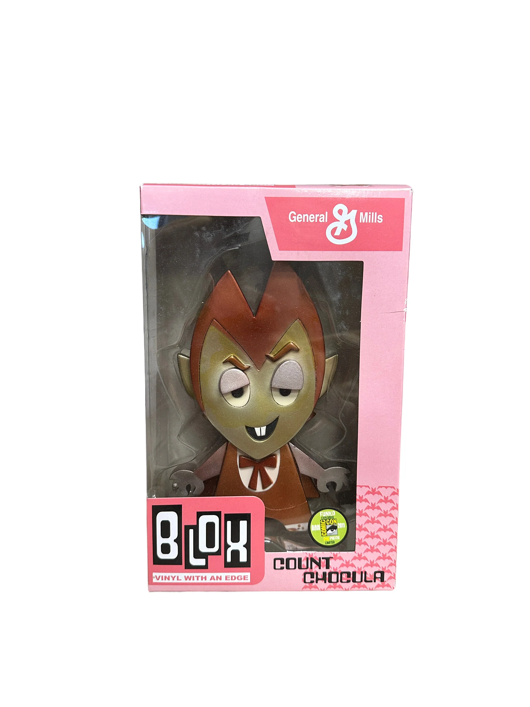 Count Chocula (Metallic) Funko Blox Vinyl Figure! - Ad Icons - SDCC 2011 Exclusive LE240 Pcs - Condition 6.5/10 - Image 2