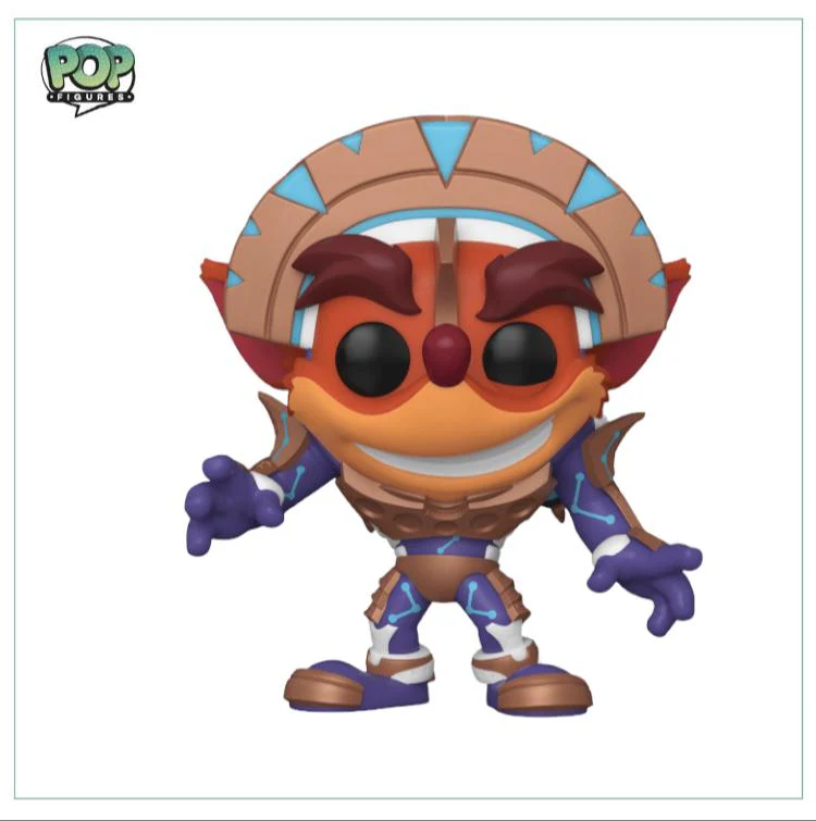 Crash Bandicoot In Mask Armor #841 Funko Pop! - Crash Bandicoot 4 - 2021 SDCC Limited Edition - Image 2