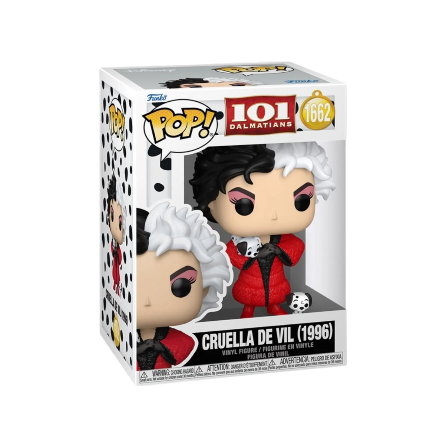 Cruella De Vil (1996) #1662 Funko Pop - 101 Dalmatians