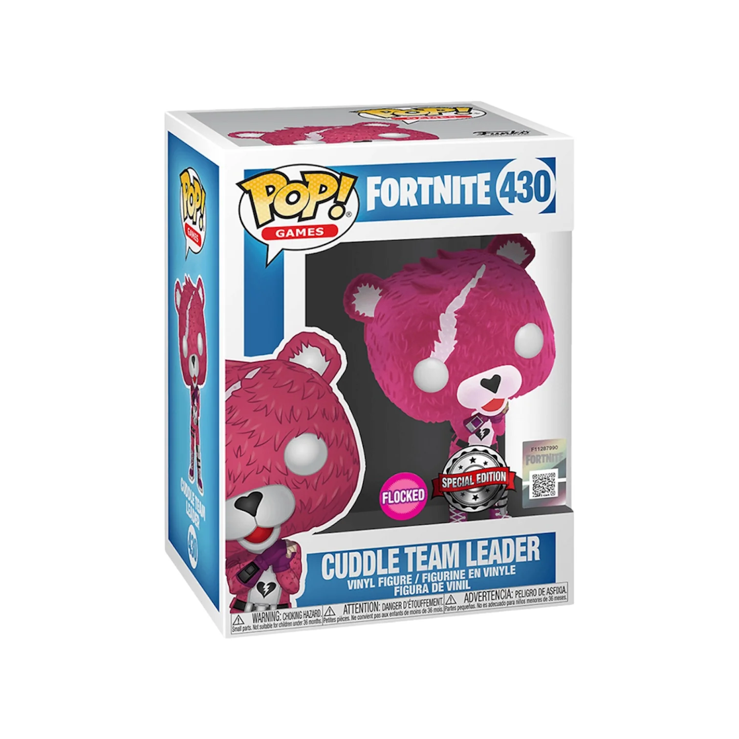 Cuddle Team Leader (Flocked) #430 Funko Pop - Fortnite - Special Edition