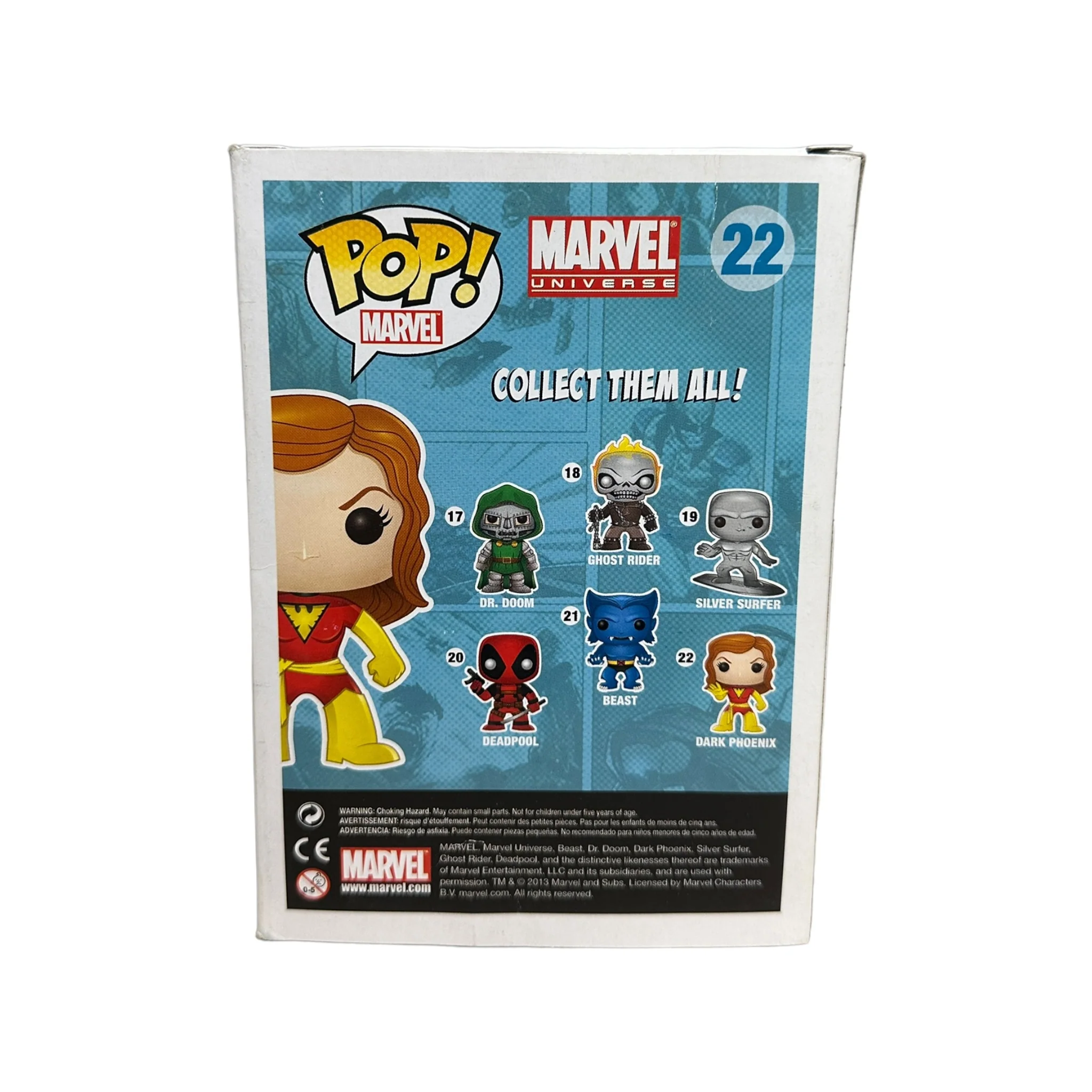 Dark Phoenix #22 Funko Pop! - Marvel Universe - 2013 Pop! - Condition 6/10 - Image 3