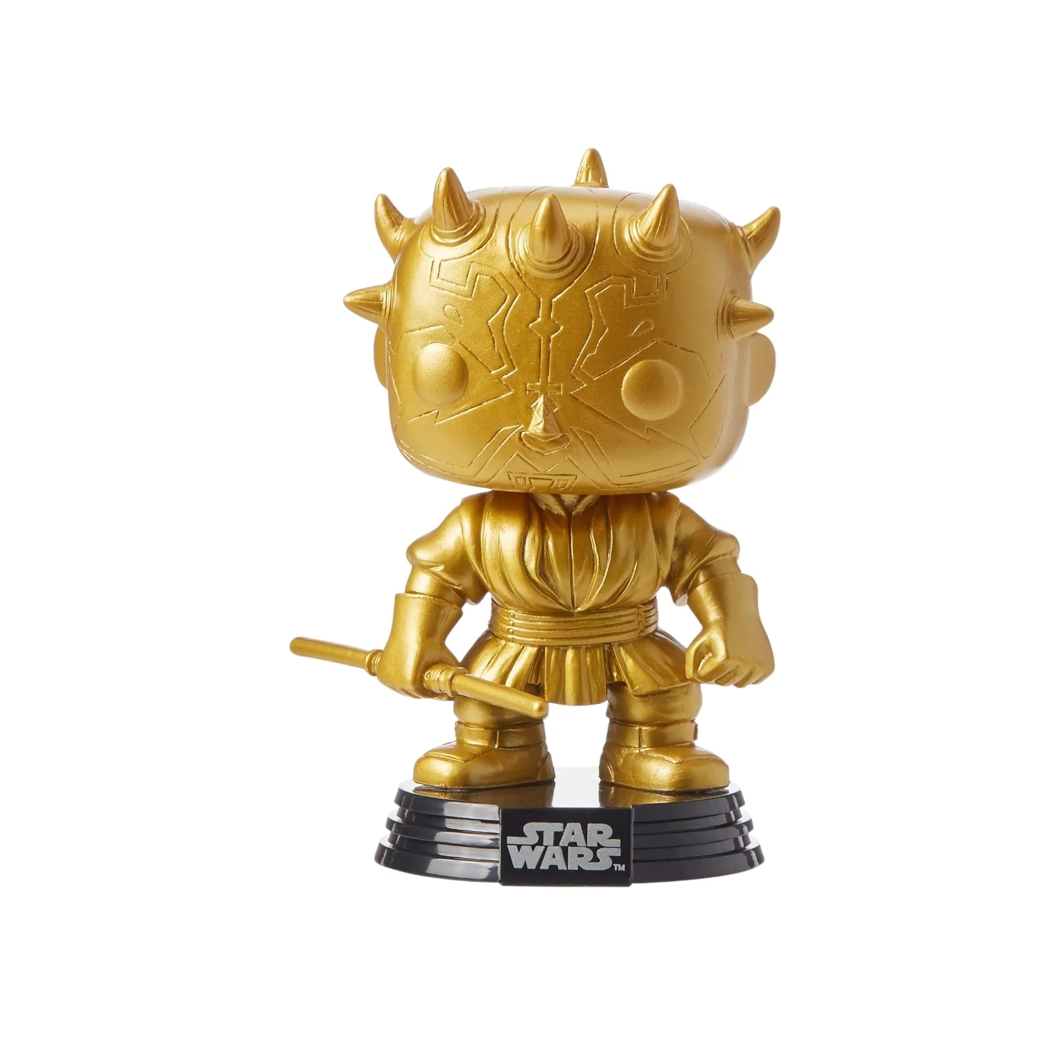 Darth Maul (Gold Chrome) #09 Funko Pop! - Star Wars - Special Edition - Image 2