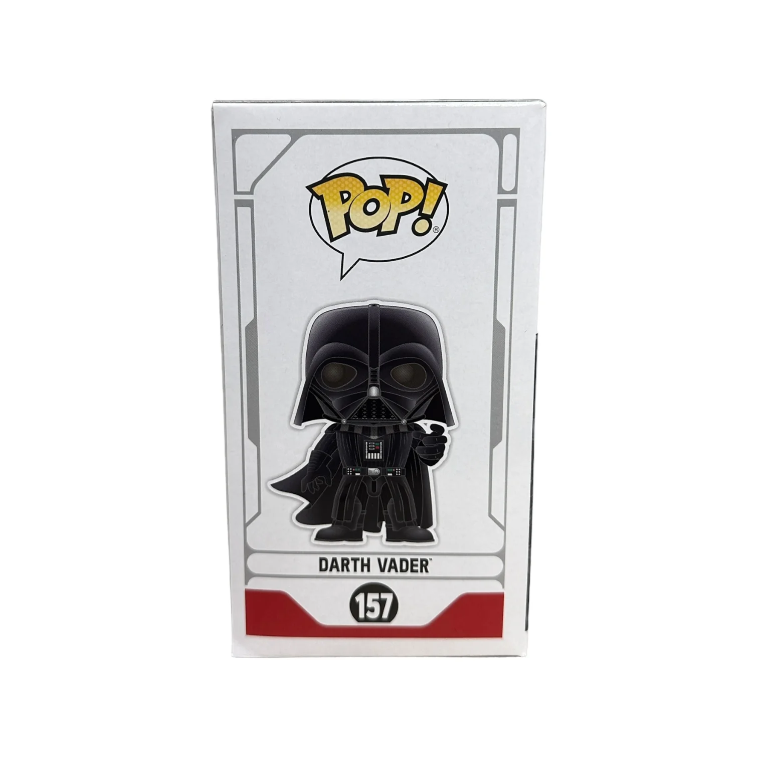 Darth Vader #157 (Blue Chrome) Funko Pop! - Star Wars - Star Wars Celebration Chicago 2019 Exclusive LE2500 Pcs - Condition 8.75/10 - Image 4