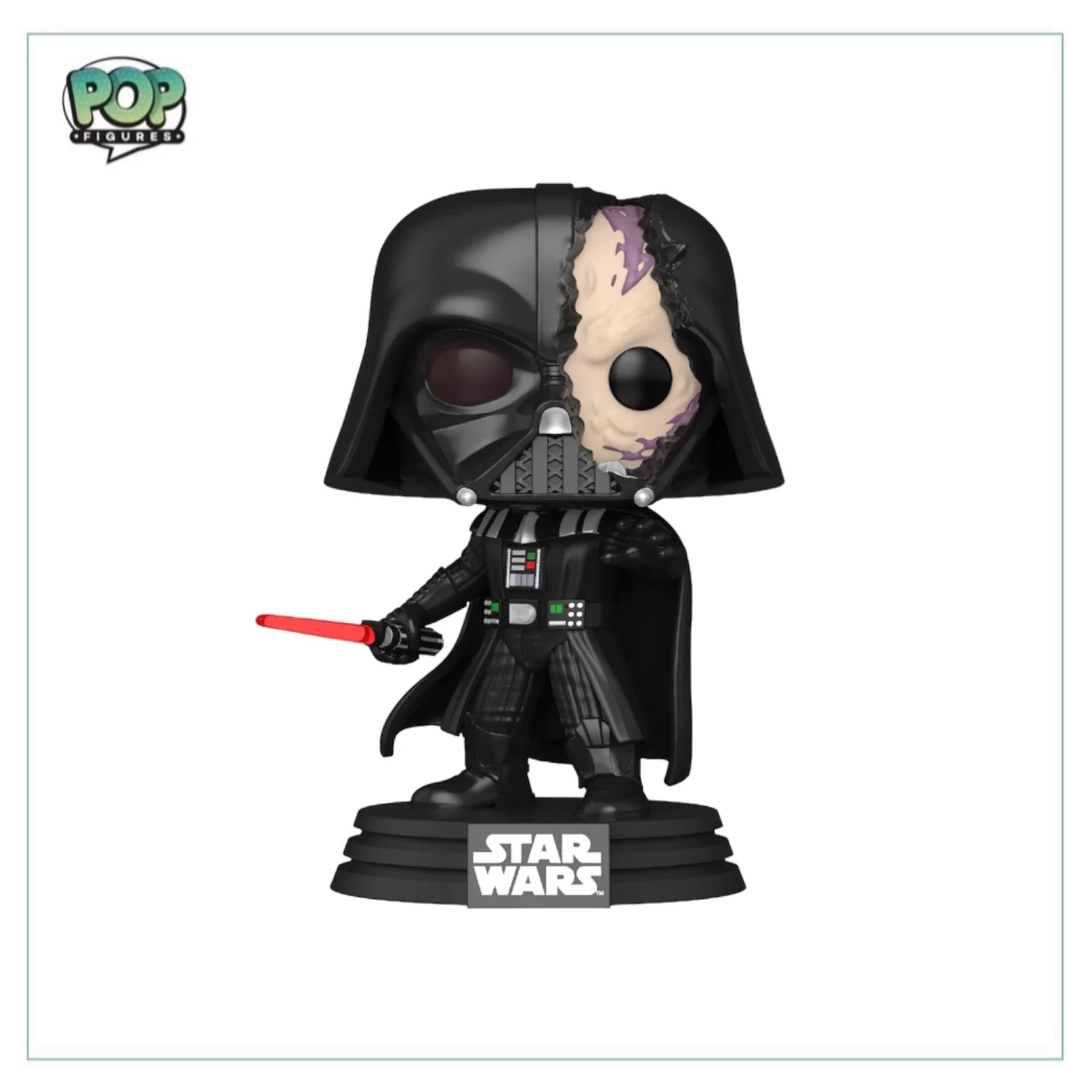 Darth Vader #637 (Battle Damaged) Funko Pop! - Star Wars - Walmart Exclusive - Image 2