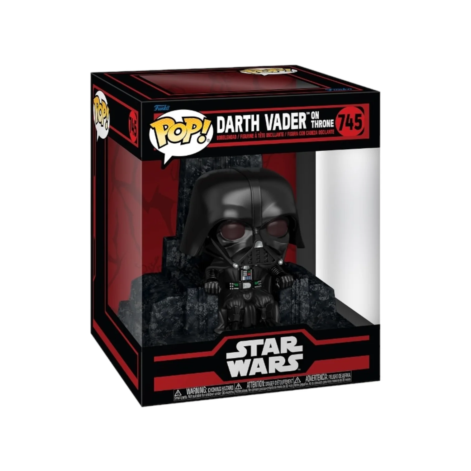 Darth Vader on throne #745 Funko Deluxe Pop - Star Wars - Dark Side