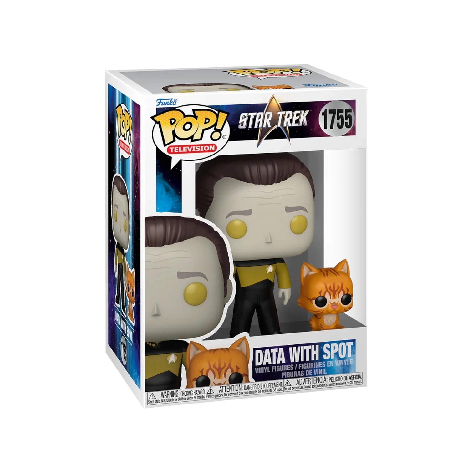 Data with Spot #1755 Funko Pop - Star Trek: The Next Generation - PREORDER