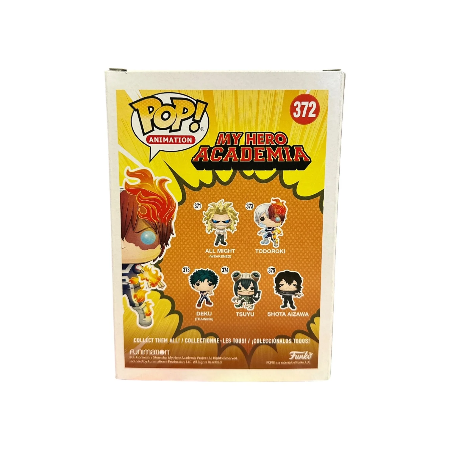 David Matranga Signed Todoroki #372 (Glows in the Dark) Funko Pop! - My Hero Academia - Special Edition - Condition 9/10 - JSA Authenticated - Image 3