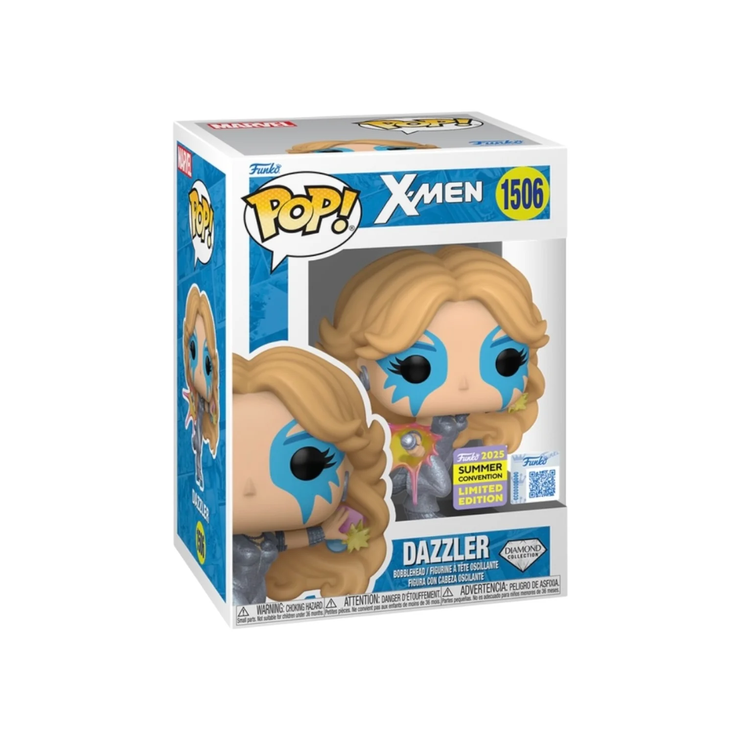 Dazzler #1506 (Diamond Collection) Funko Pop! - X-Men - SDCC 2025 Shared Exclusive