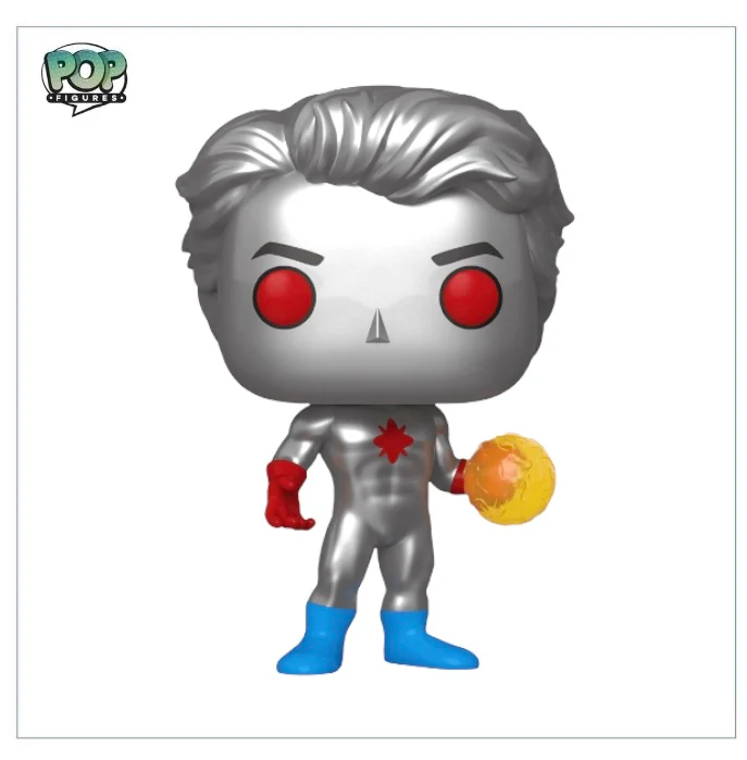 Captain Atom #333 Funko Pop! - DC Super Heroes - 2020 Wonderous Convention Limited Edition Exclusive - Image 2