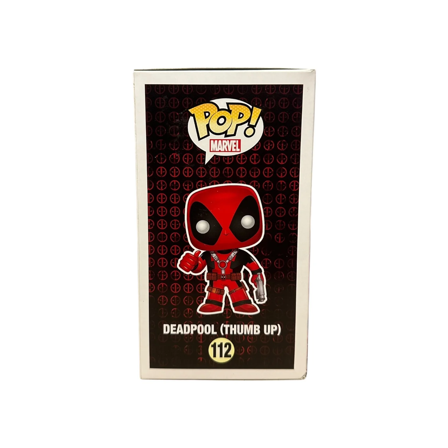Deadpool (Thumb Up) #112 (White) Funko Pop! - Deadpool - SDCC 2016 Official Convention Exclusive - Condition 7/10 - Image 4