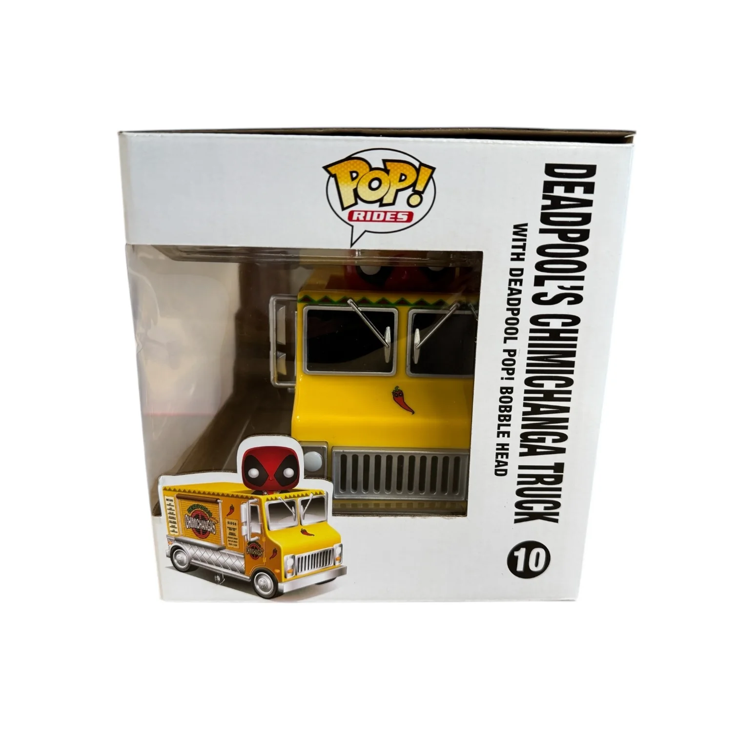 Deadpool's Chimichanga Truck #10 Funko Pop Ride! - Marvel - 2015 Pop! - Condition 7.75/10 - Image 4
