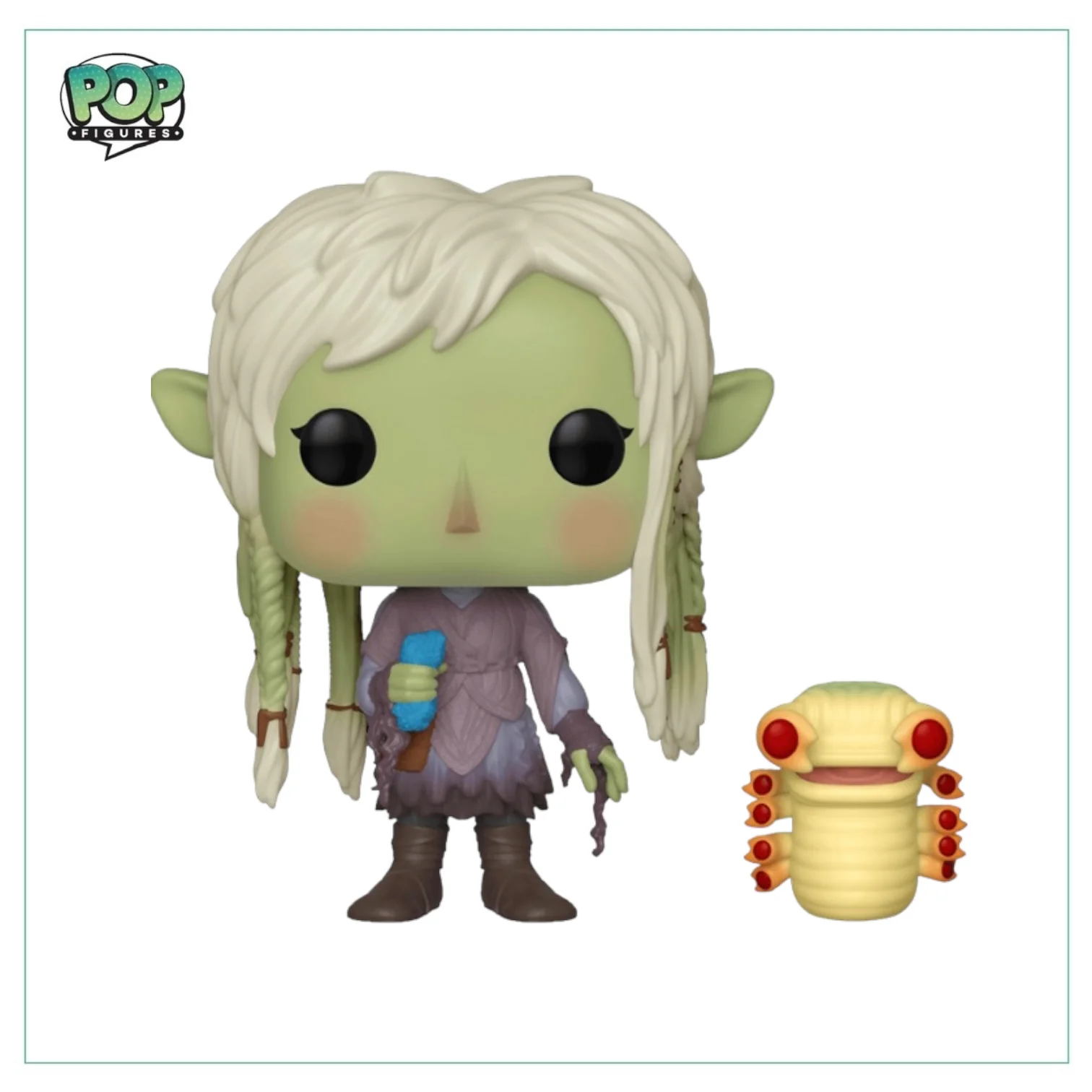 Deet With Baby Nurlock (Glows In The Dark) #859 Funko Pop! - The Dark Crystal - Special Edition - Image 2