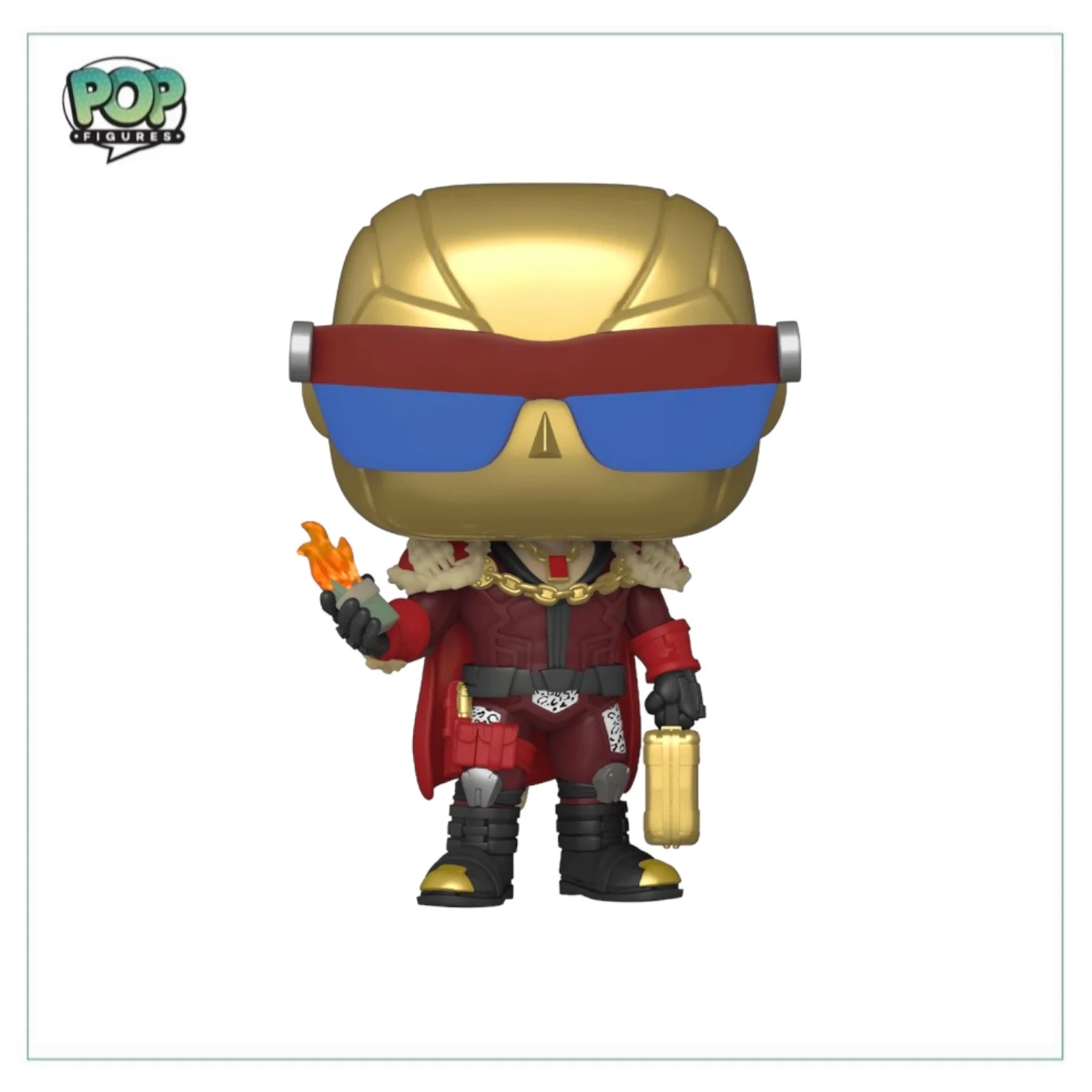 Director Destro #109 (Gold) Funko Pop! - G.I. Joe - GameStop Exclusive - Image 2