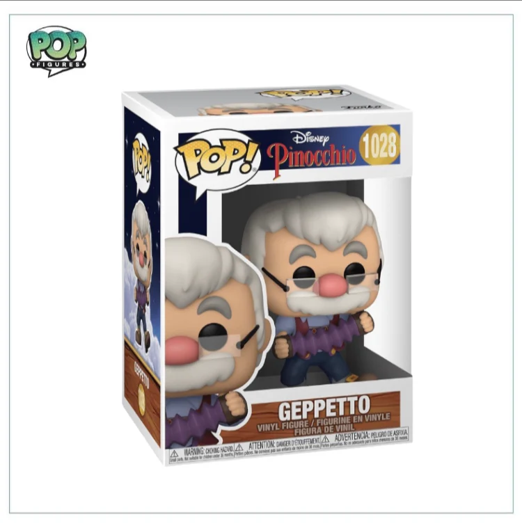 Geppetto #1028 Funko Pop! Disney: Pinocchio