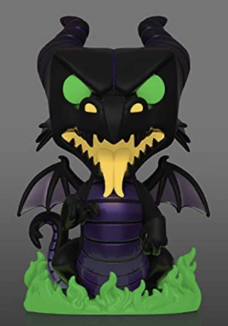 Maleficent As Dragon #1106 GITD 10"  Disney Villains - Amazon Exclusive - Image 2
