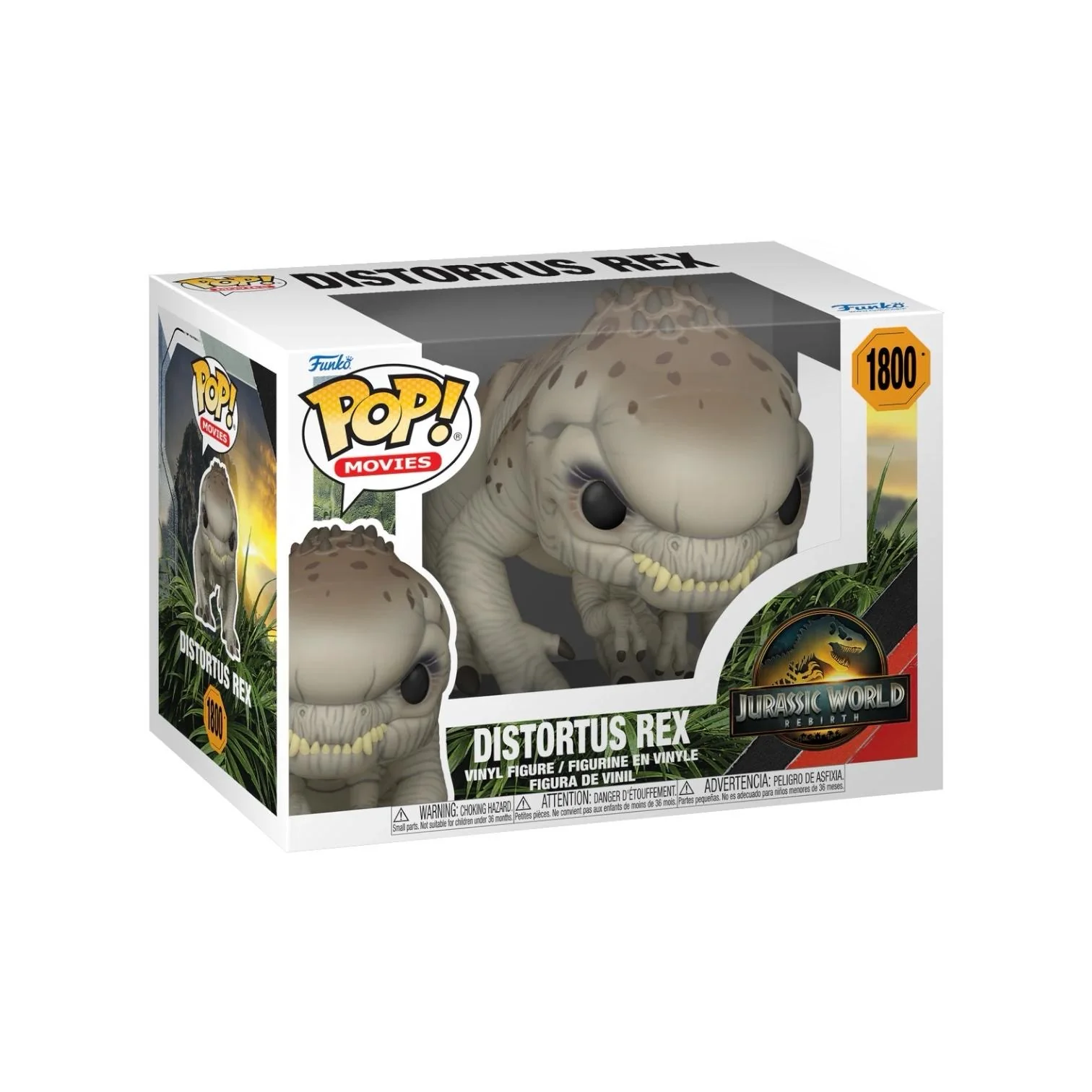 Distortus Rex #1800 Funko Pop - Jurassic World : Rebirth