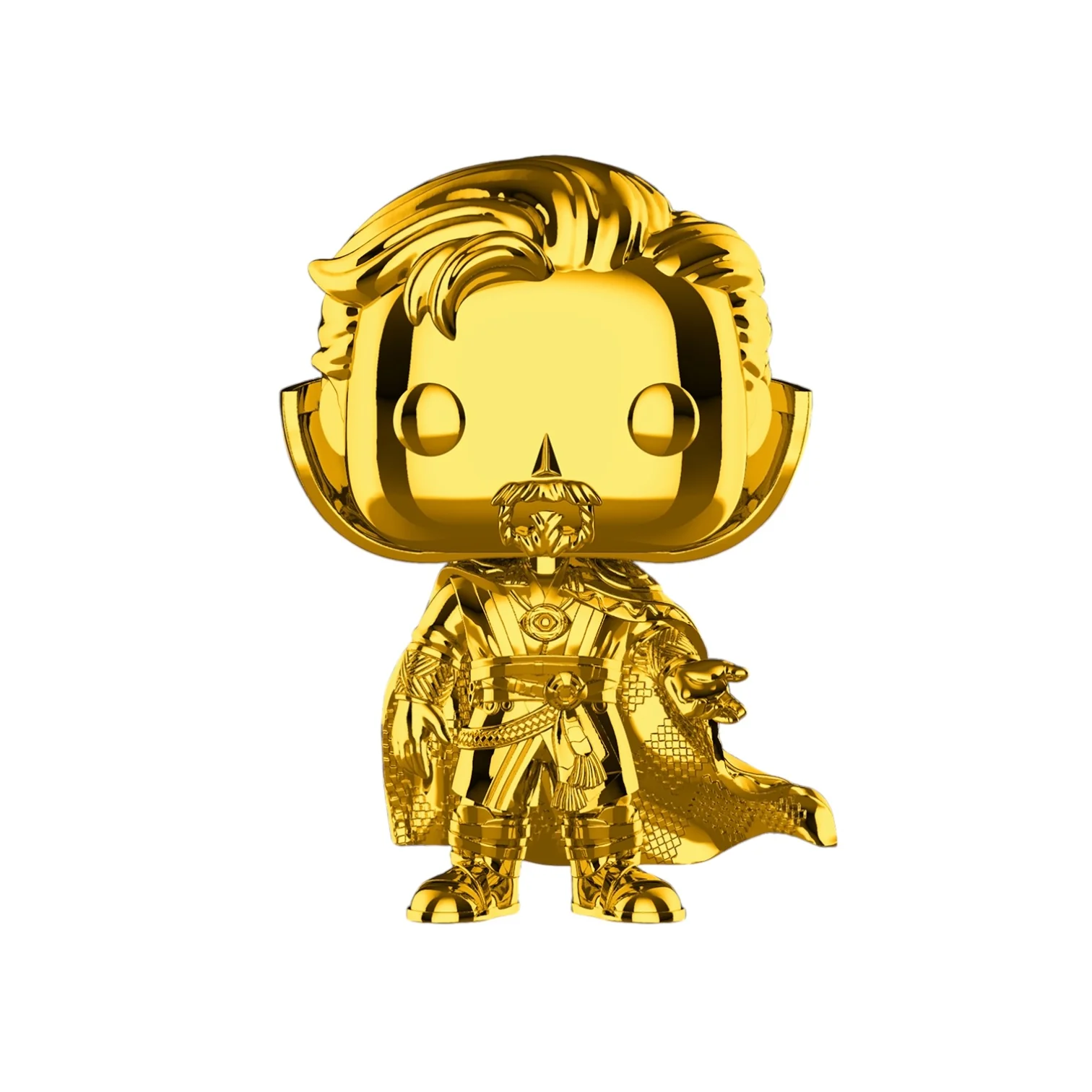 Doctor Strange (Gold Chrome) #439 Funko Pop! - Marvel Studios The First Ten Years - Fan Vote Winner - Condition 7.5/10 - Image 2