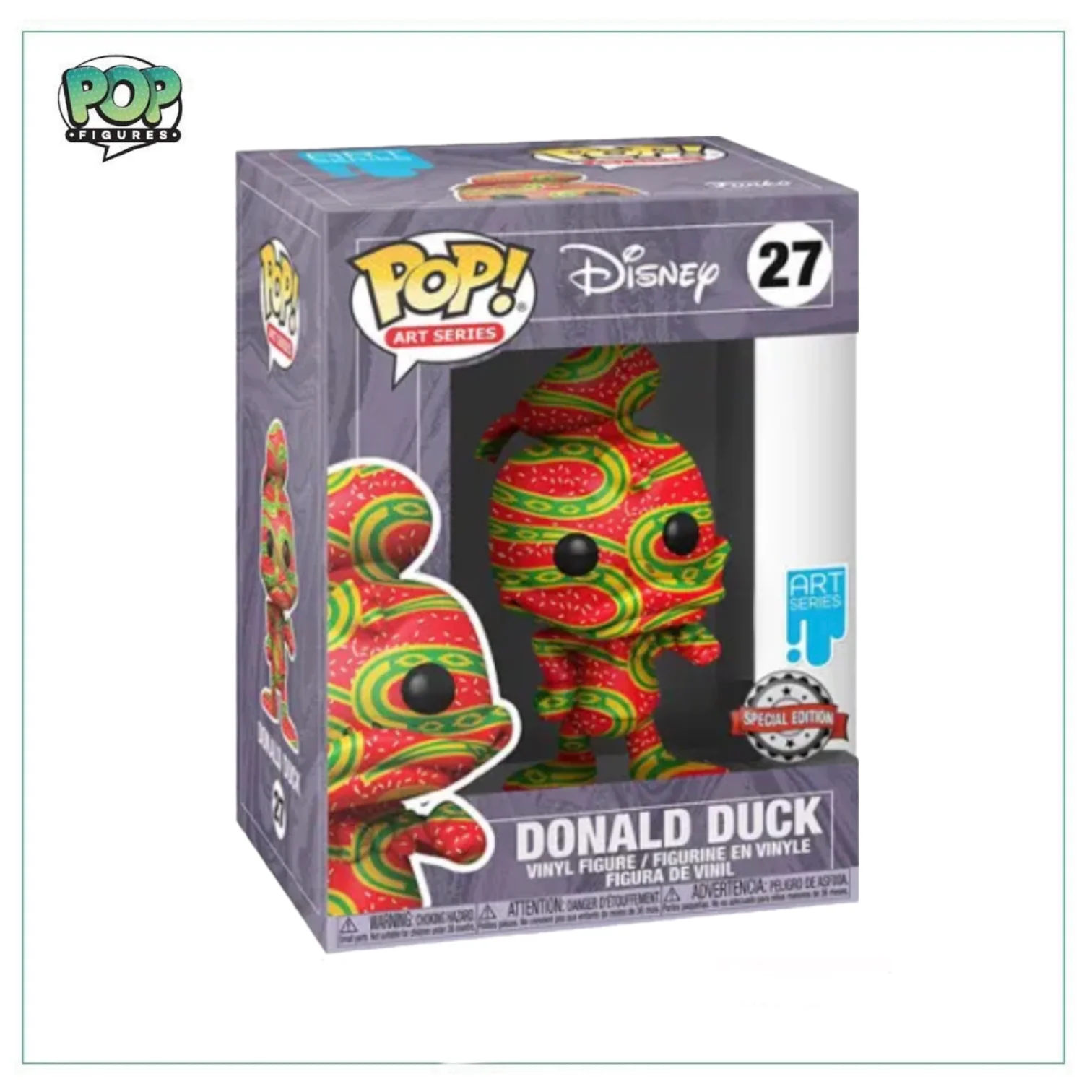 Donald Duck (Art Series) #27 Funko Pop! Disney - Special Edition (Sealed In Hard Stack)