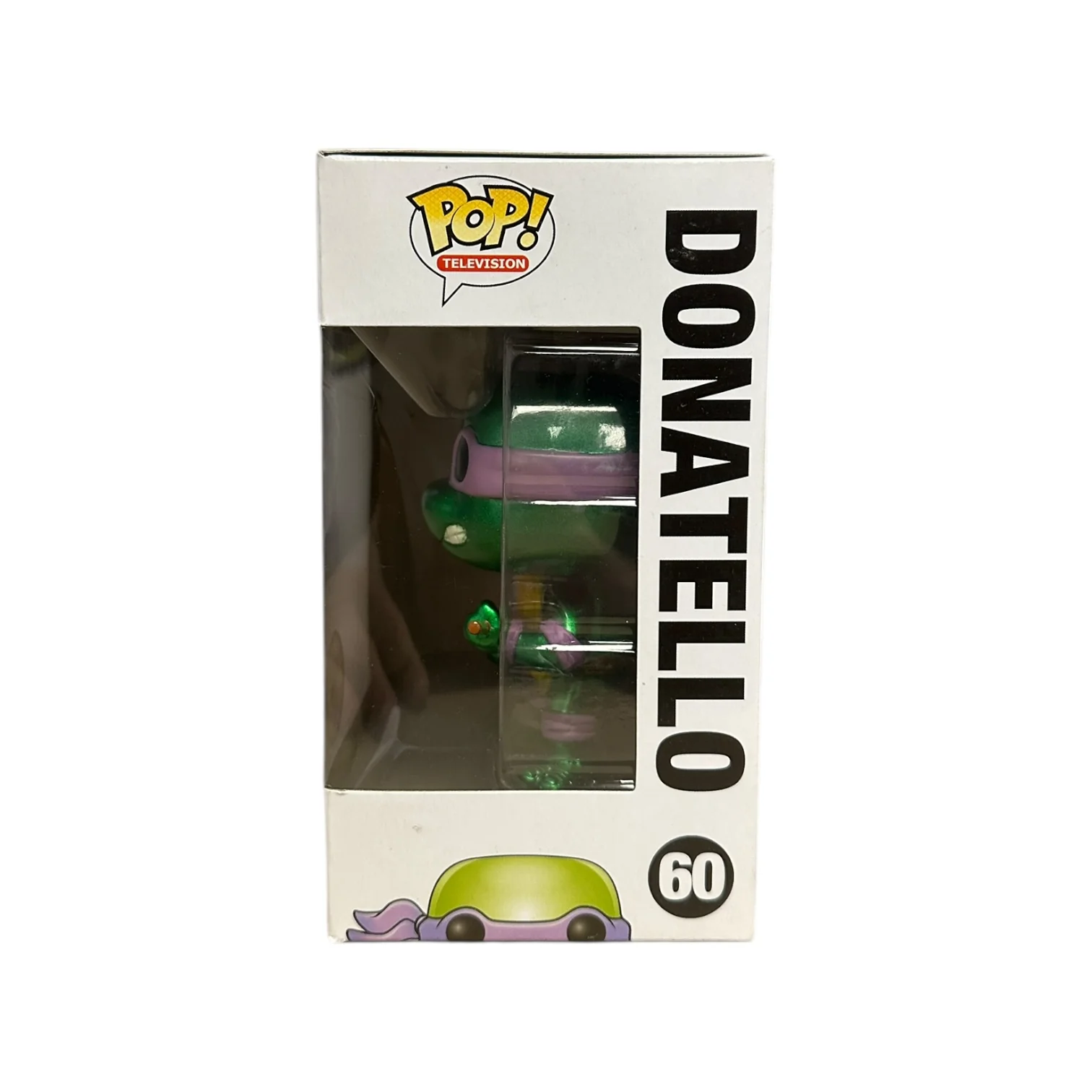 Donatello #60 (Metallic) Funko Pop! - Teenage Mutant Ninja Turtles - SDCC 2013 Exclusive LE1008 Pcs - Condition 7.5/10 - Image 2