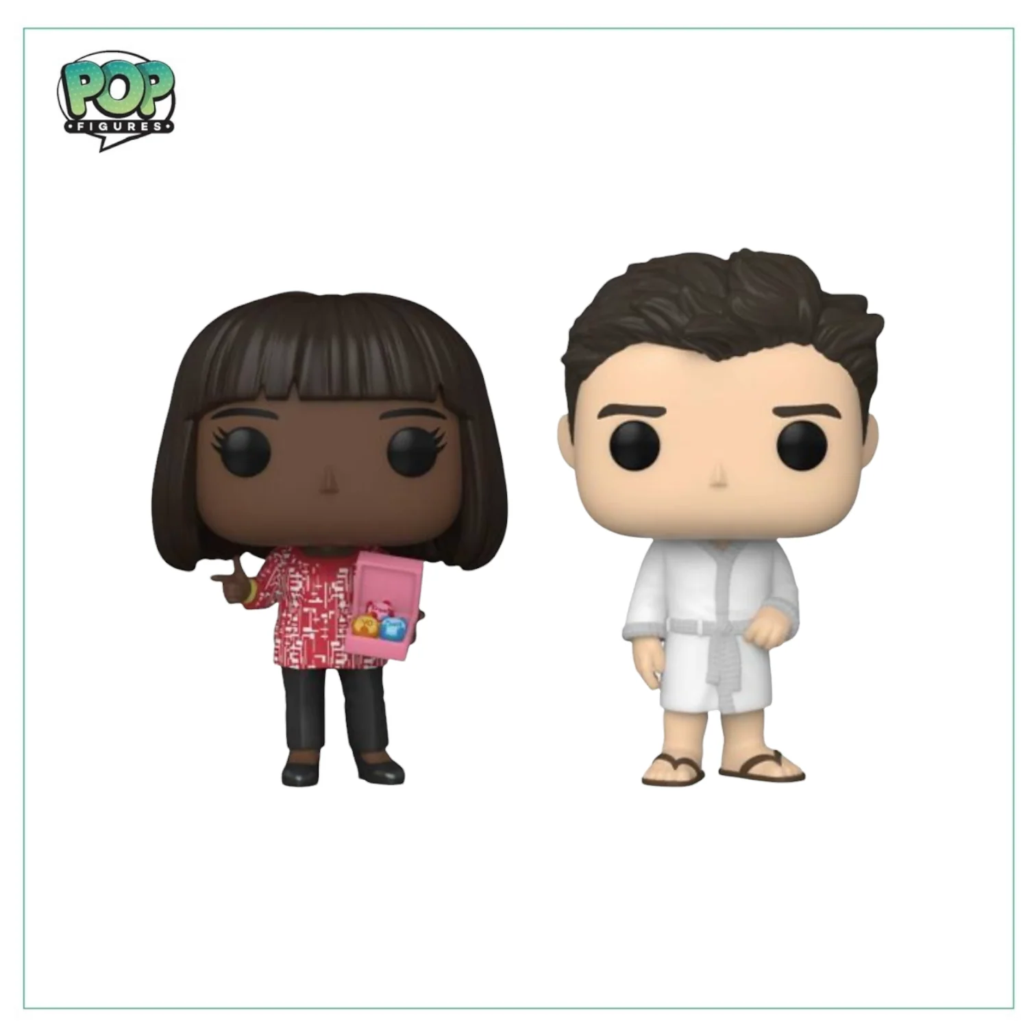 Donna & Ben Treat yo’ Self Deluxe Funko 2 Pack! Parks & Recreation - Target Con Exclusive - Image 2