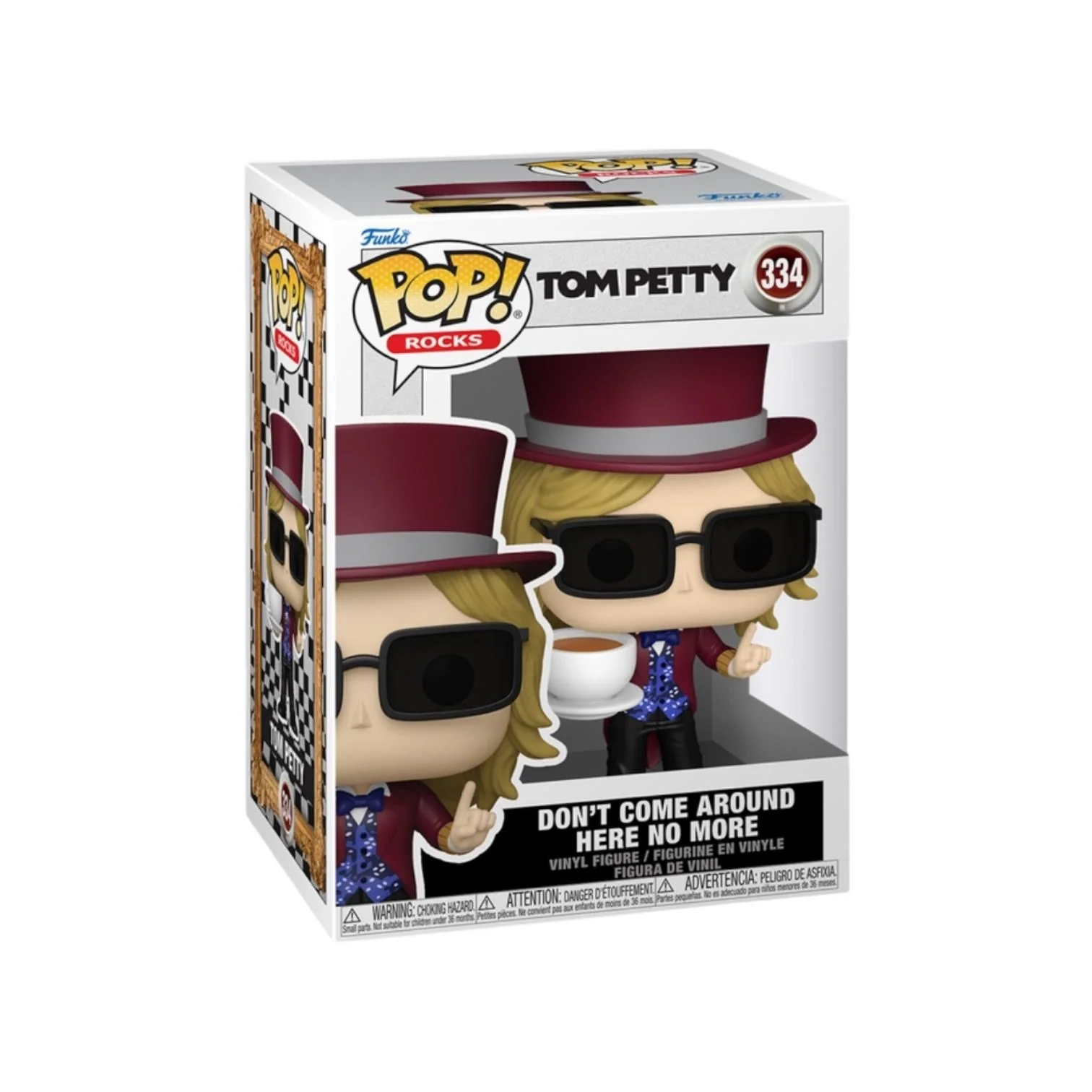 Dont Come Around Here No More #334 Funko Pop - Tom Petty