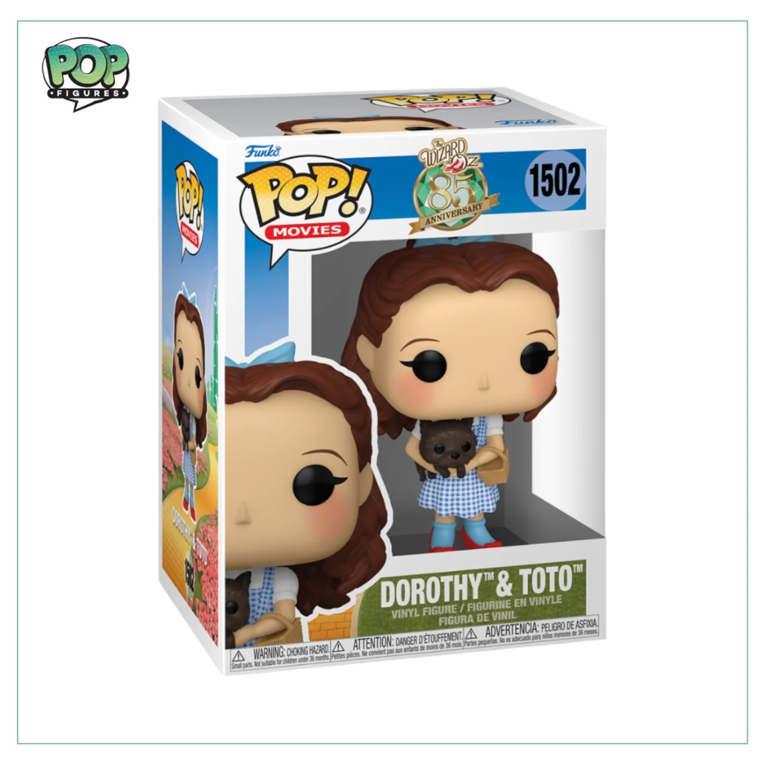 Dorothy & Toto #1502 Funko Pop! The Wizard of Oz