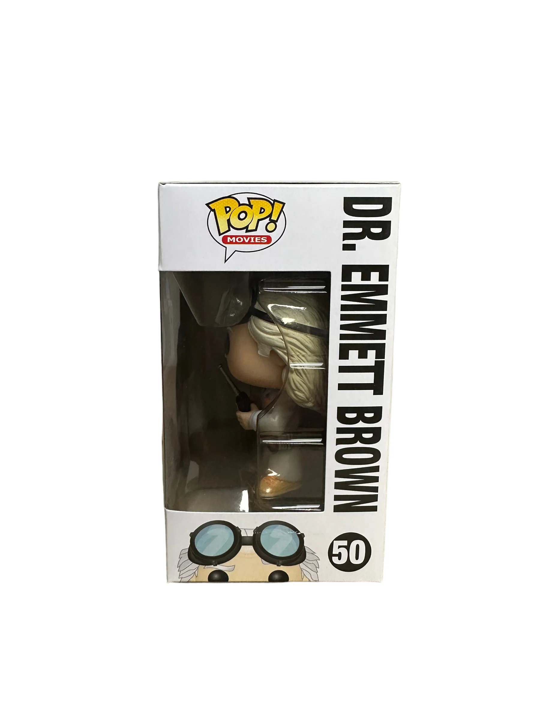 Dr. Emmett Brown #50 (Glows in the Dark) Funko Pop! - Back to the Future - 2014 Convention Exclusive - Condition 9/10 - Image 2