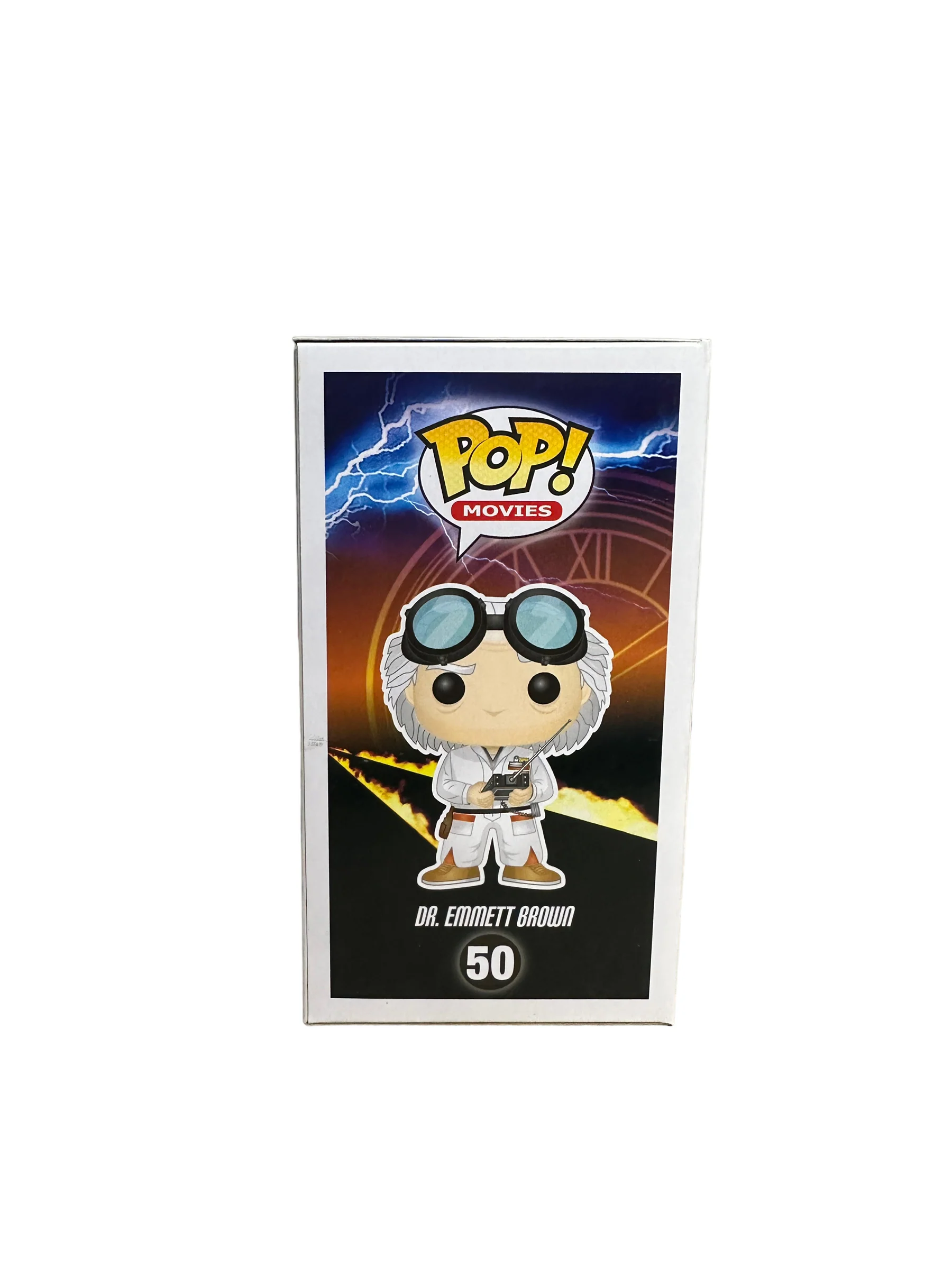 Dr. Emmett Brown #50 (Glows in the Dark) Funko Pop! - Back to the Future - 2014 Convention Exclusive - Condition 9/10 - Image 4