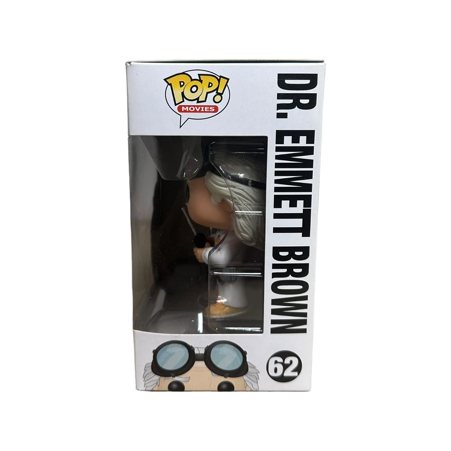 Dr. Emmett Brown #62 (Error) Funko Pop! - Back To The Future - 2013 Pop! - Condition 8/10 - Image 2
