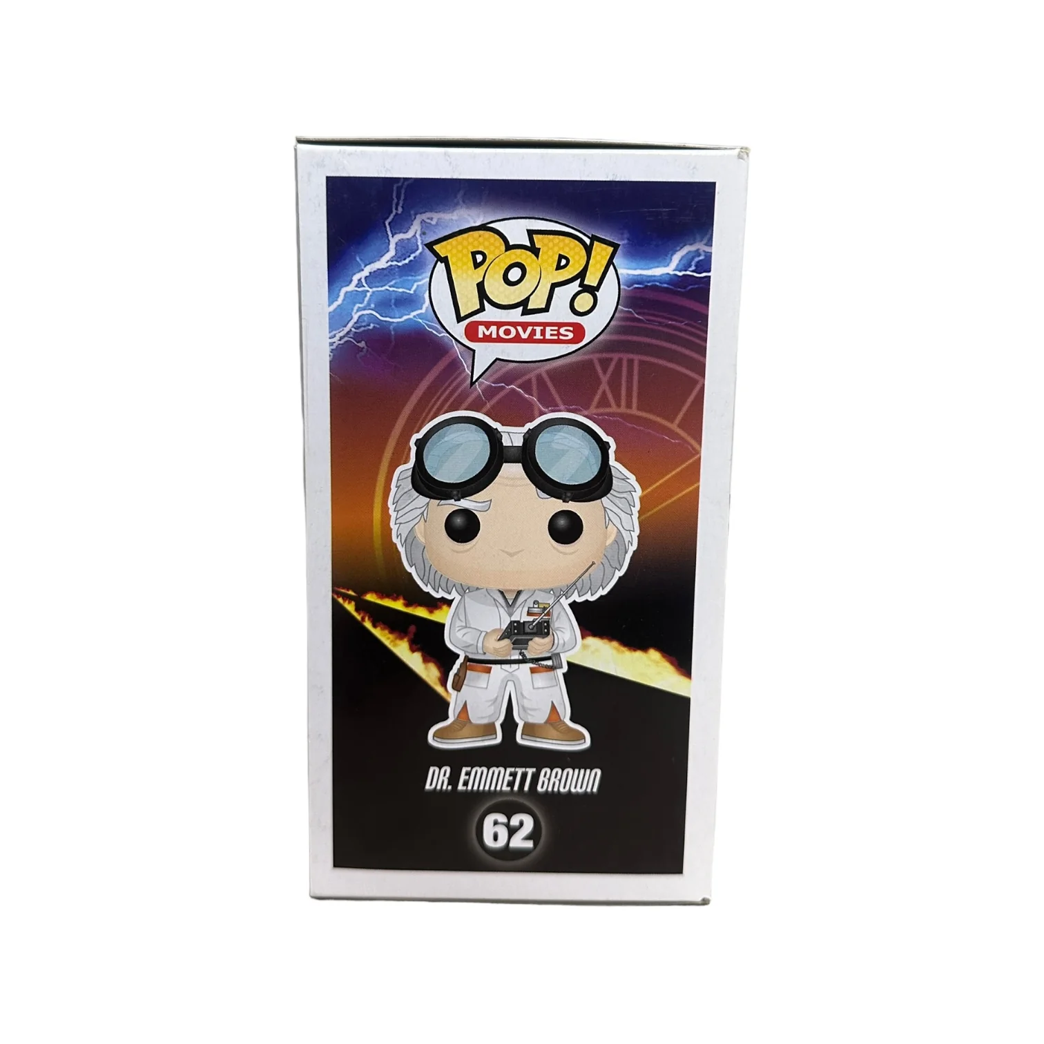 Dr. Emmett Brown #62 (Error) Funko Pop! - Back To The Future - 2013 Pop! - Condition 8/10 - Image 4