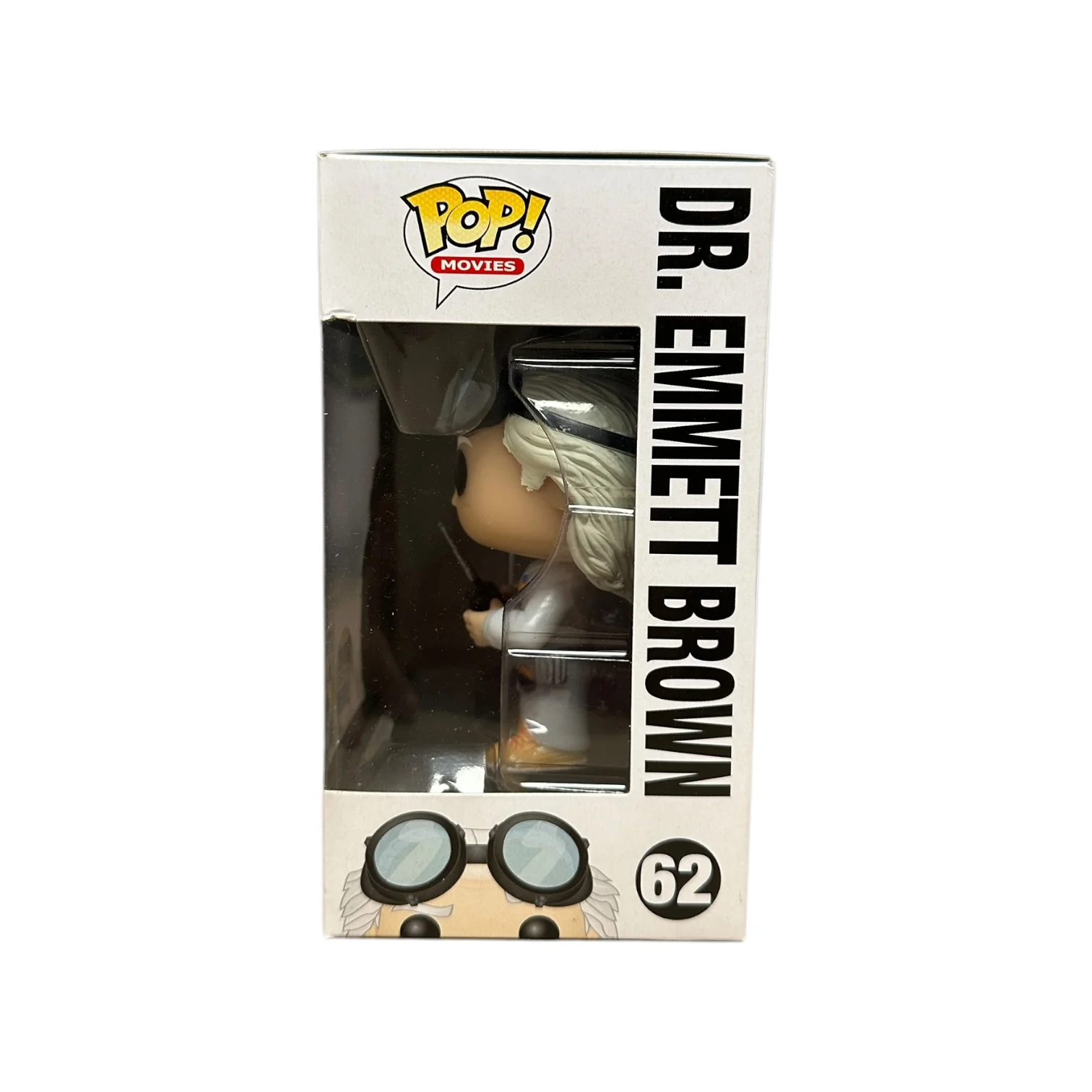 Dr. Emmett Brown #62 (Glows in the Dark) Funko Pop! - Back to The Future - 2014 Convention Exclusive - Condition 8/10 - Image 2