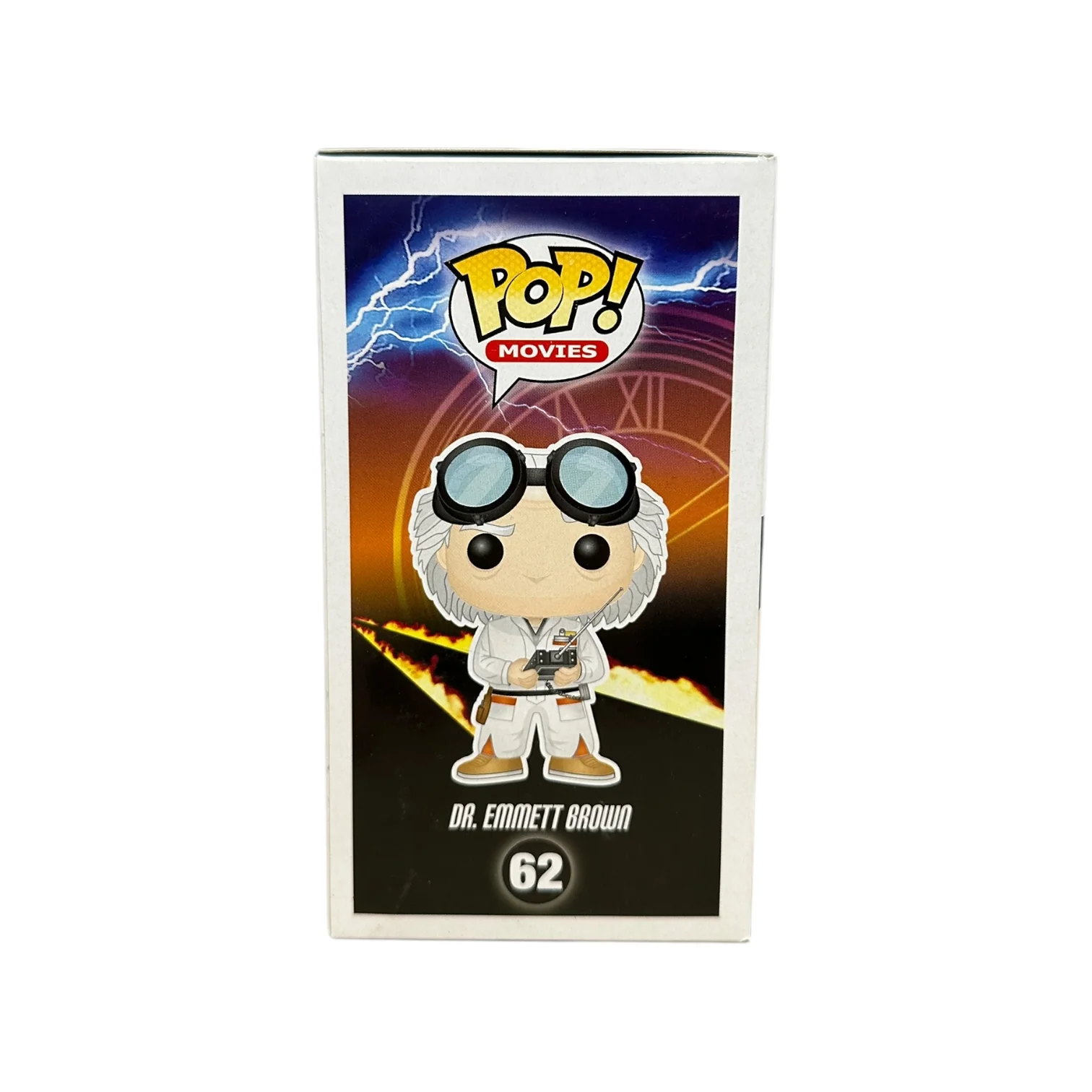 Dr. Emmett Brown #62 (Glows in the Dark) Funko Pop! - Back to The Future - 2014 Convention Exclusive - Condition 8/10 - Image 4