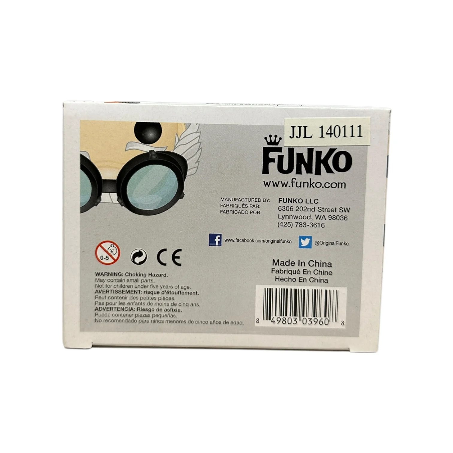 Dr. Emmett Brown #62 (Glows in the Dark) Funko Pop! - Back to The Future - 2014 Convention Exclusive - Condition 8/10 - Image 5
