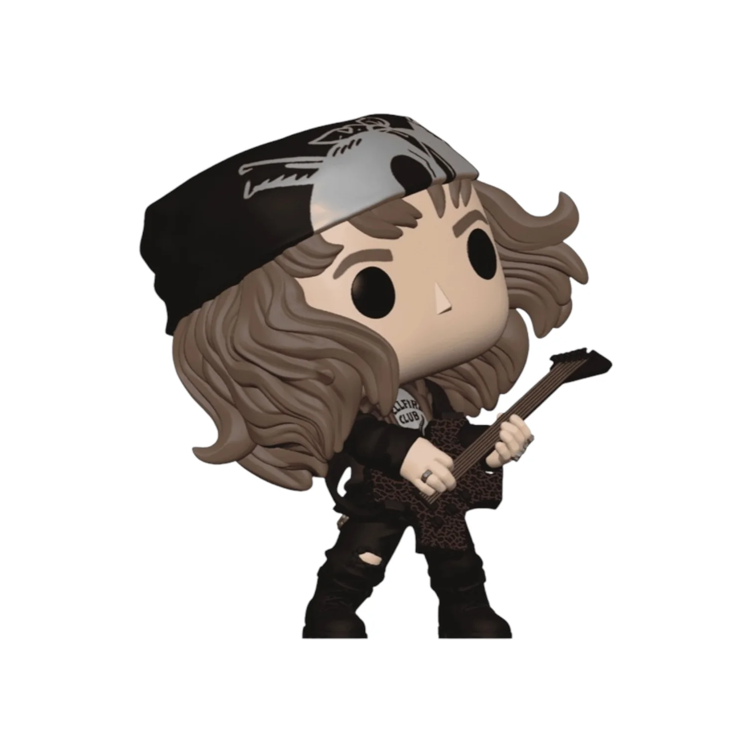 Eddie #1462 (Metallic) Funko Pop! - Stranger Things - Special Edition - Image 2