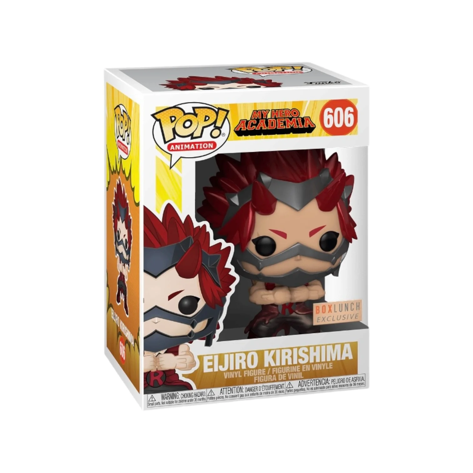 Eijiro Kirishima #606 (Metallic) Funko Pop! - My Hero Academia - BoxLunch Exclusive