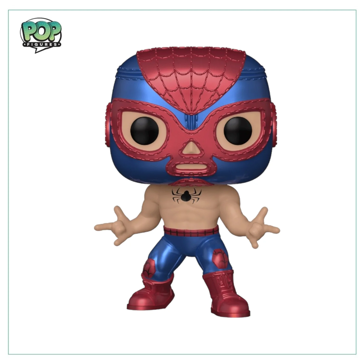 El Aracno (Metallic) #706 Funko Pop! Marvel - Marvel Collector Corps Exclusive - Image 2