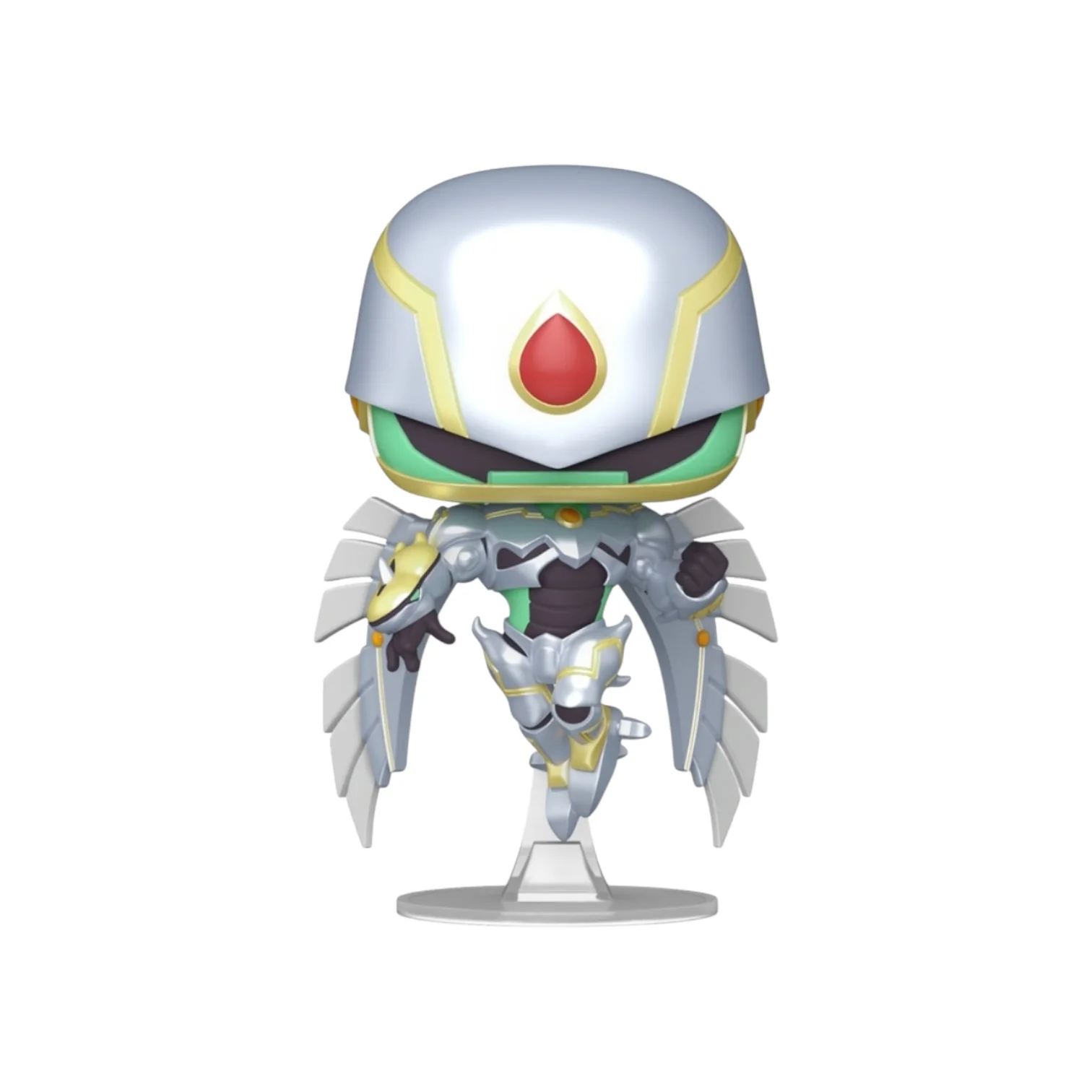 Elemental Hero Shining Flare Wingman #1874 (Metallic) Funko Pop! - Yu-Gi-Oh! - Animation Expo 2025 Exclusive - Image 2