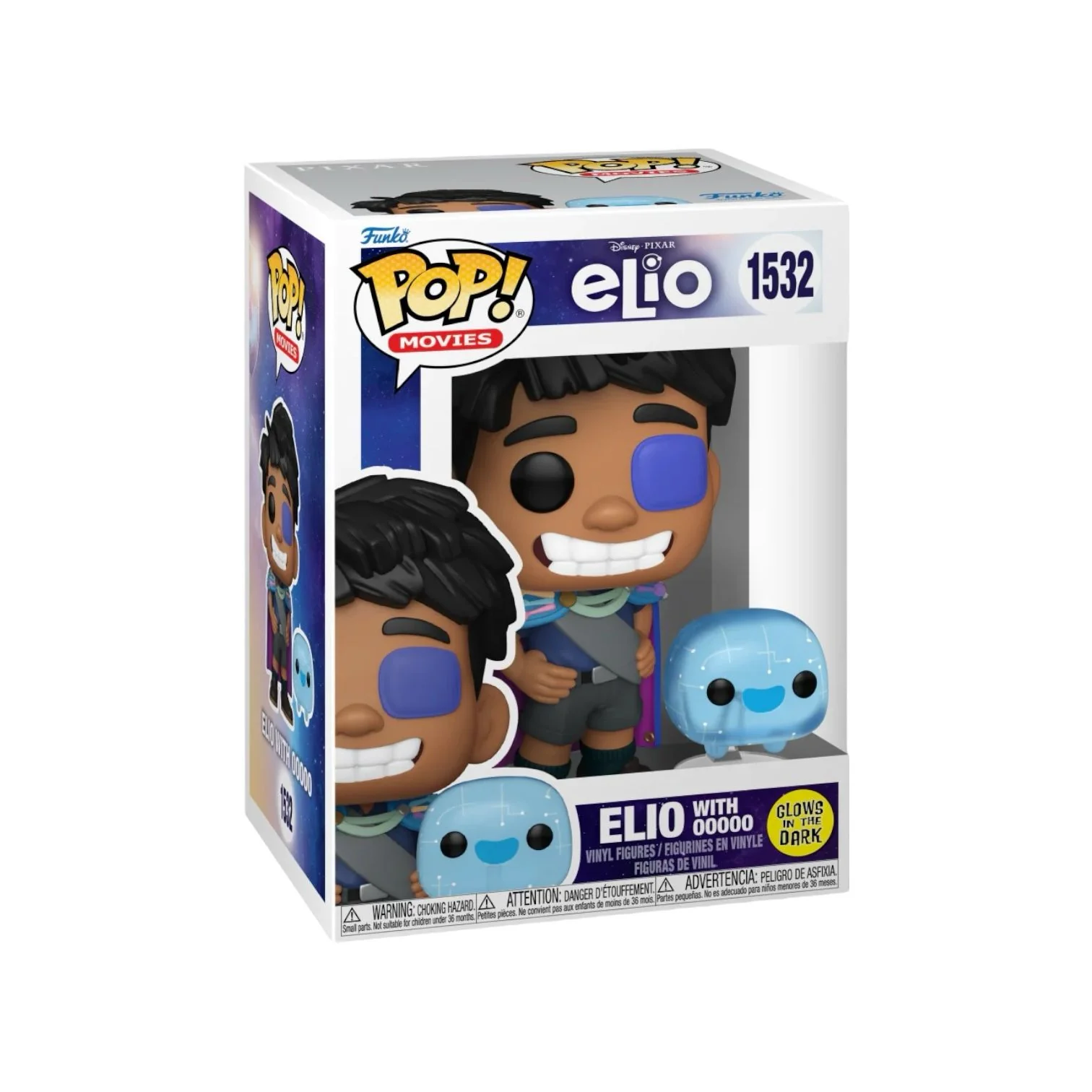 Elio with Ooooo (glows in the dark) #1532 Funko Pop - Elio