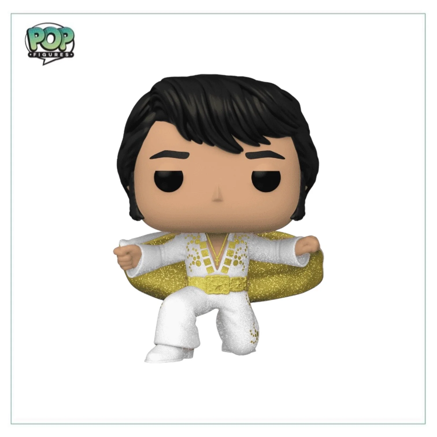Elvis Pharaoh Suit #287 (Diamond Collection) Funko Pop! - Rocks - Amazon Exclusive - Image 2