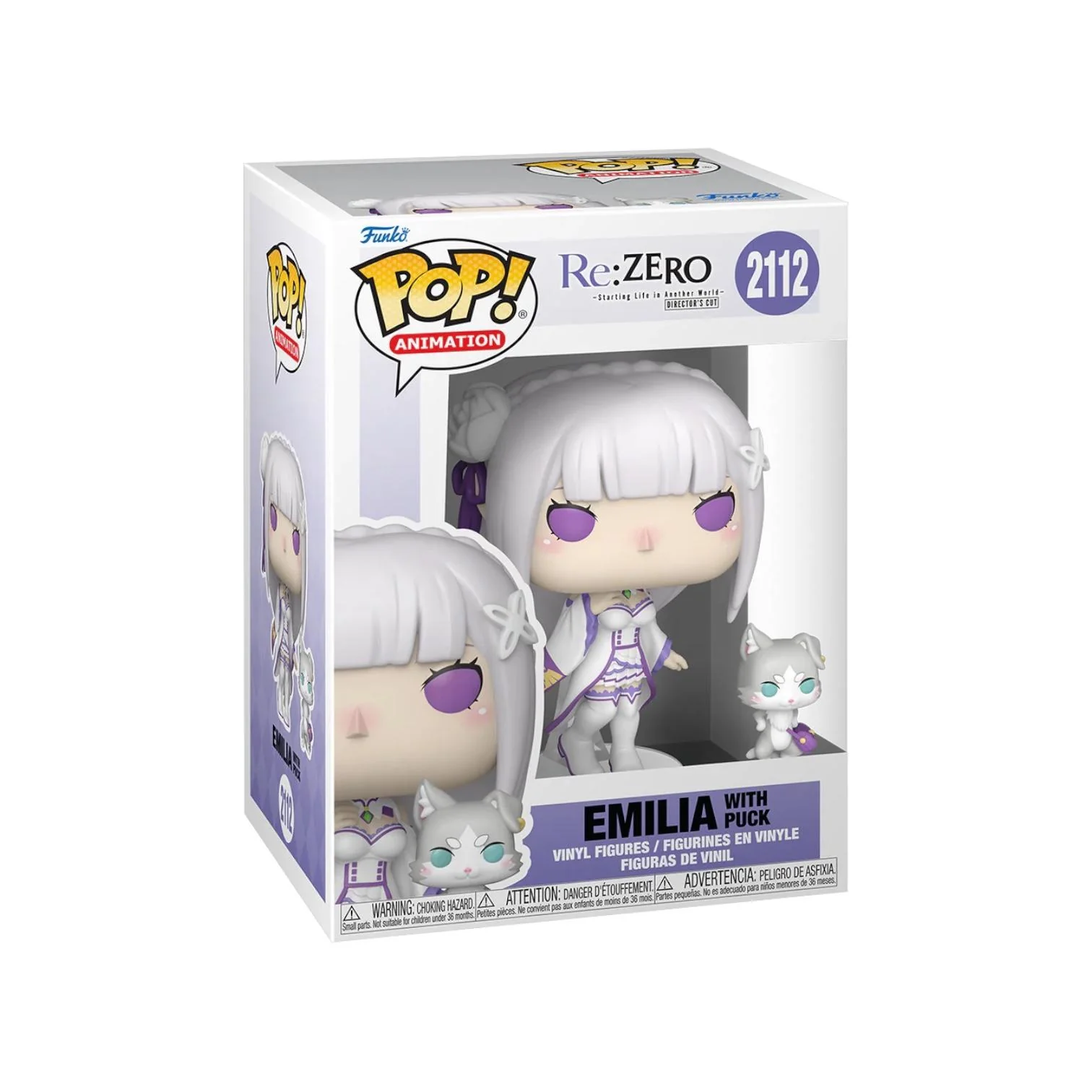 Emilia with Puck #2112 Funko Pop - Re: Zero