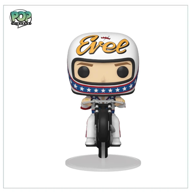 Evil Knievel On Motorcycle #101 Deluxe Funko Pop! Rides - Image 2