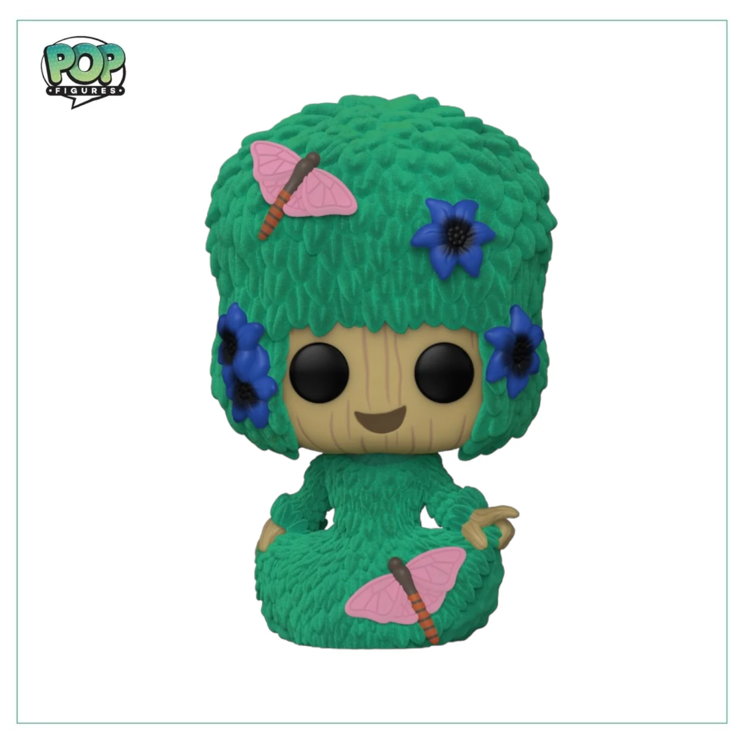 Fancy Groot #1191 (Flocked) Funko Pop! - I Am Groot - Barnes and Noble Exclusive - Image 2