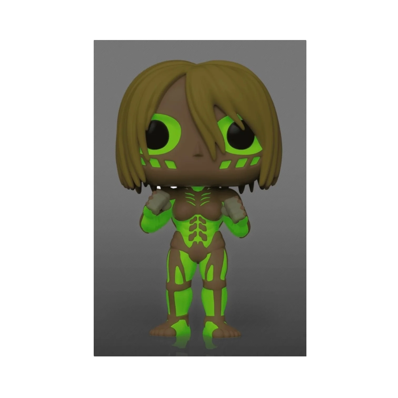 Female Titan #233 (Glow in the Dark) Deluxe Funko Pop! - Attack on Titan - Special Edition - Image 2