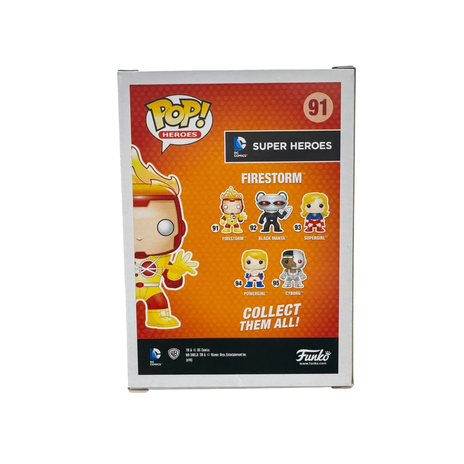 Firestorm #91 Funko Pop! - DC Super Heroes - Glow In The Dark - Image 3
