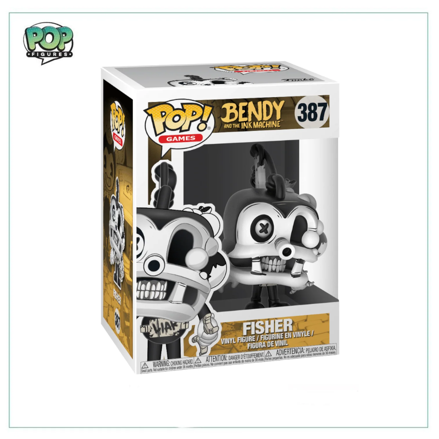 Fisher #387 Funko Pop! Bendy And The Ink Machine