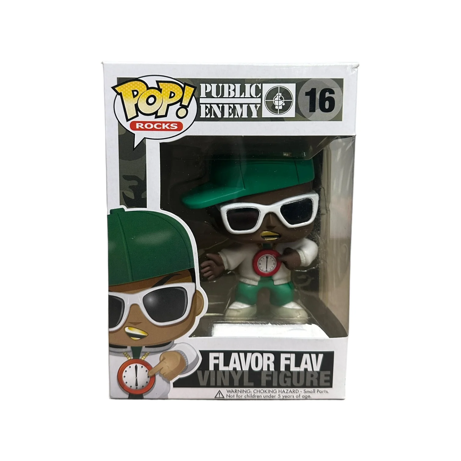 Flavor Flav #16 Funko Pop! - Rocks - 2011 Pop! - Condition 7/10