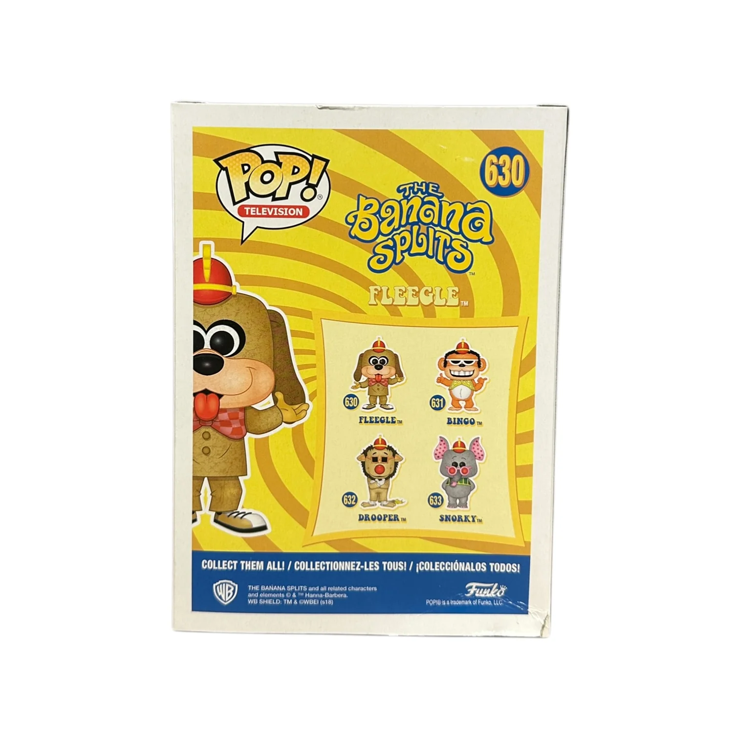 Fleegle #630 Funko Pop! - The Banana Splits - SDCC 2018 Official Convention Exclusive LE4000 Pcs - Condition 7/10 - Image 3