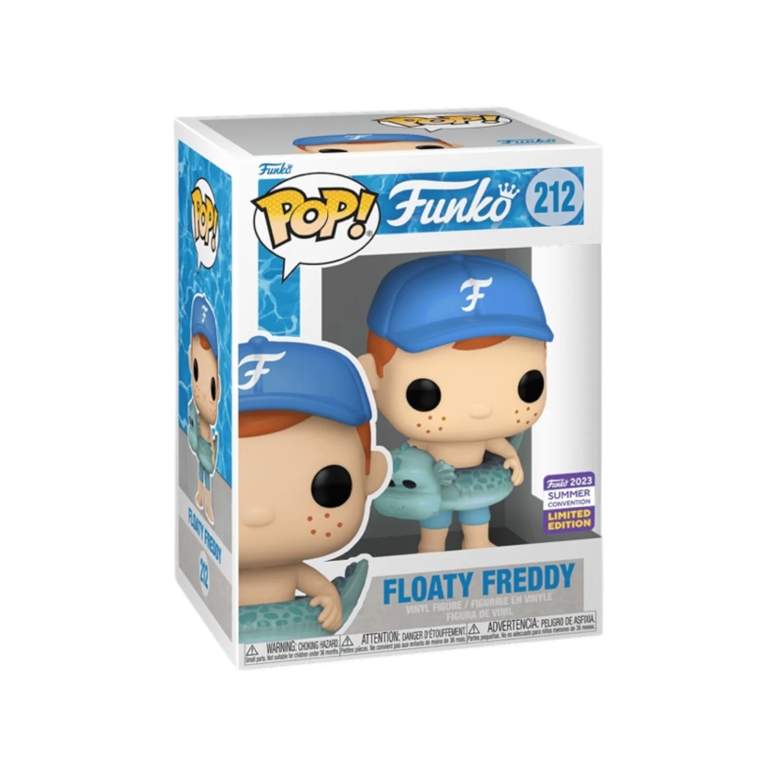 Floaty Freddy #212 Funko Pop! - Freddy Funko - Summer 2023 Convention Shared Sticker