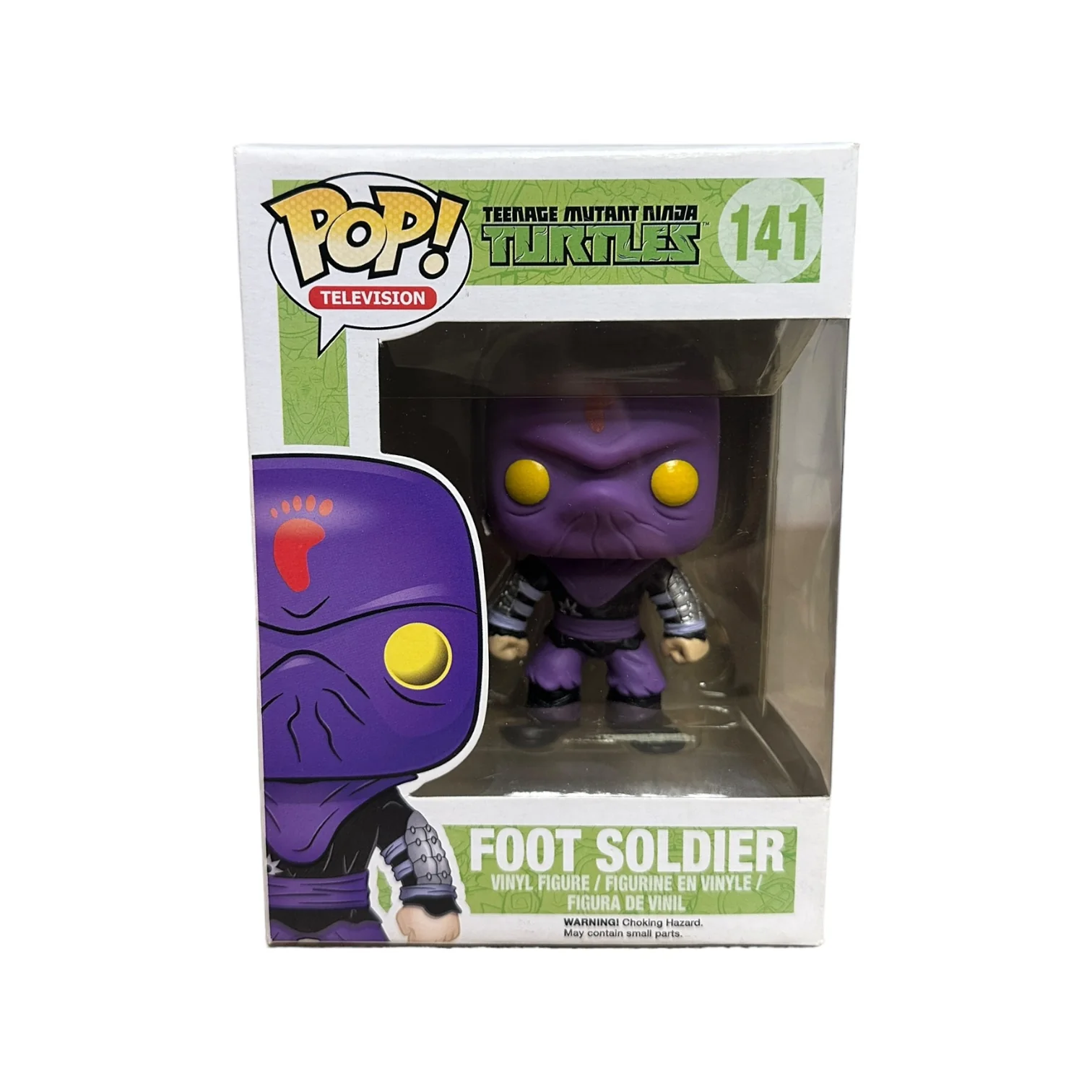 Foot Soldier #141 Funko Pop! - Teenage Mutant Ninja Turtles - 2014 Pop! - Condition 5.5/10 - Image 2